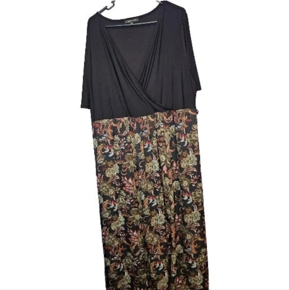 Ellen Weaver Womans Dress Multi-Colored Plus Size 3x